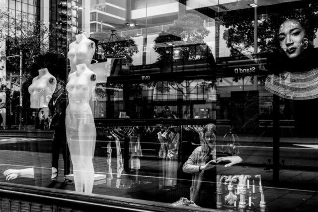 I see mannequins everywhere