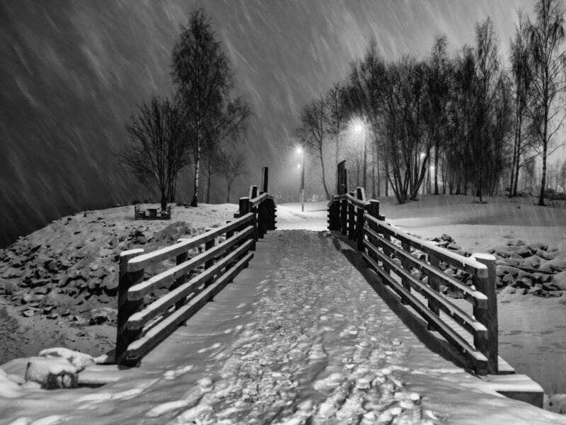 One snowy night One snowy night