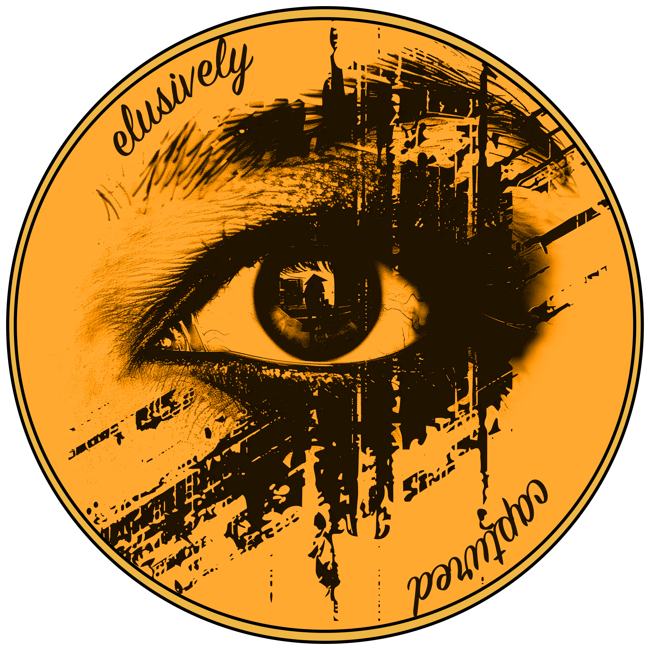 Elusively Captured logo
